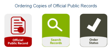 image of the alameda county Clerk-Recorder's official public records ordering website