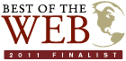 best of web finalist logo