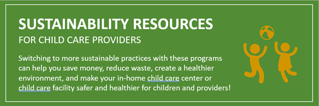 Sustainability for Child Care Providers