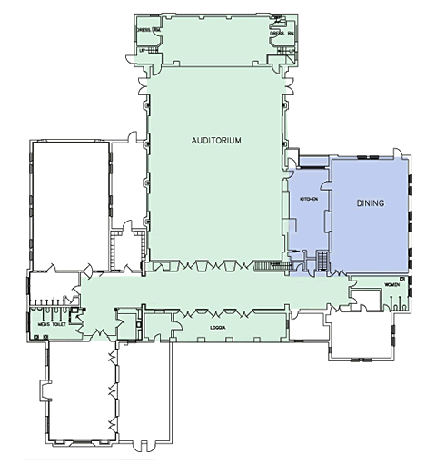 Photo of the floor plan.