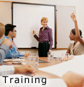 Training - Photo of a training class.