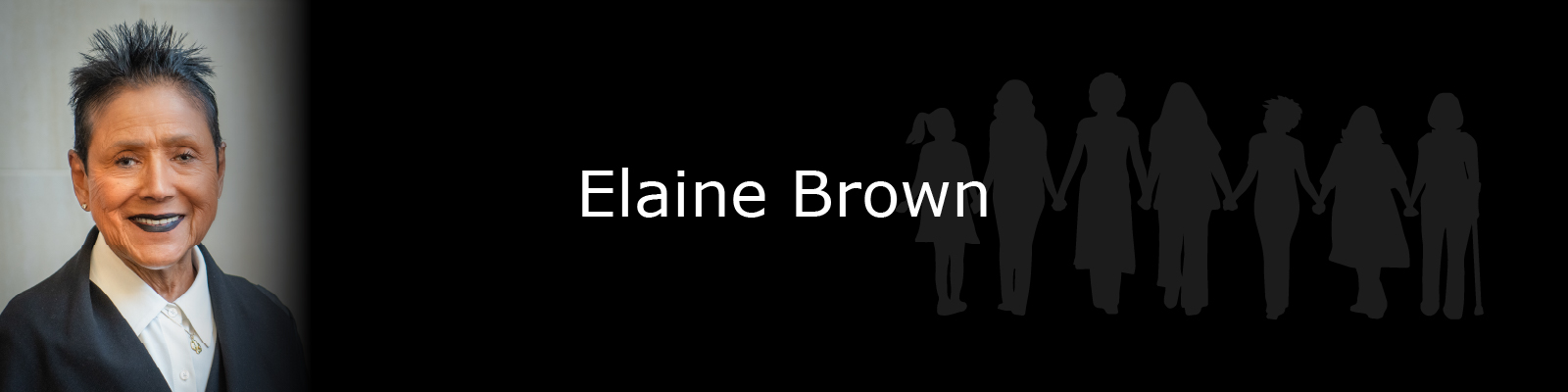 Photo of Elaine Brown.