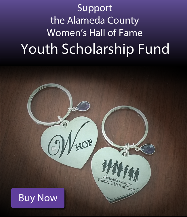 Support the Women's Hall of Fame Youth Scholarship Fund: Purchase a Women's Hall of Fame Keychain